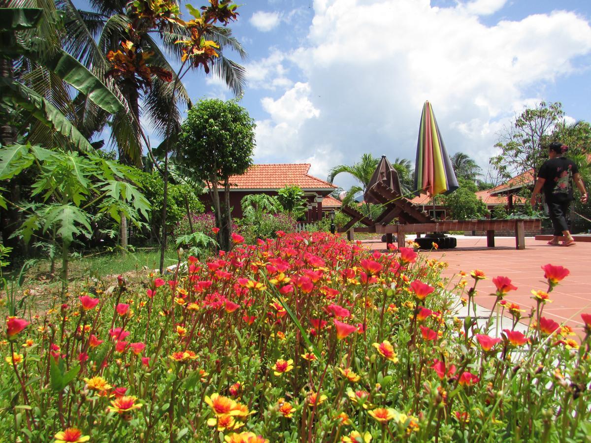 Phoumrumduol Bungalow Kampot Exterior foto