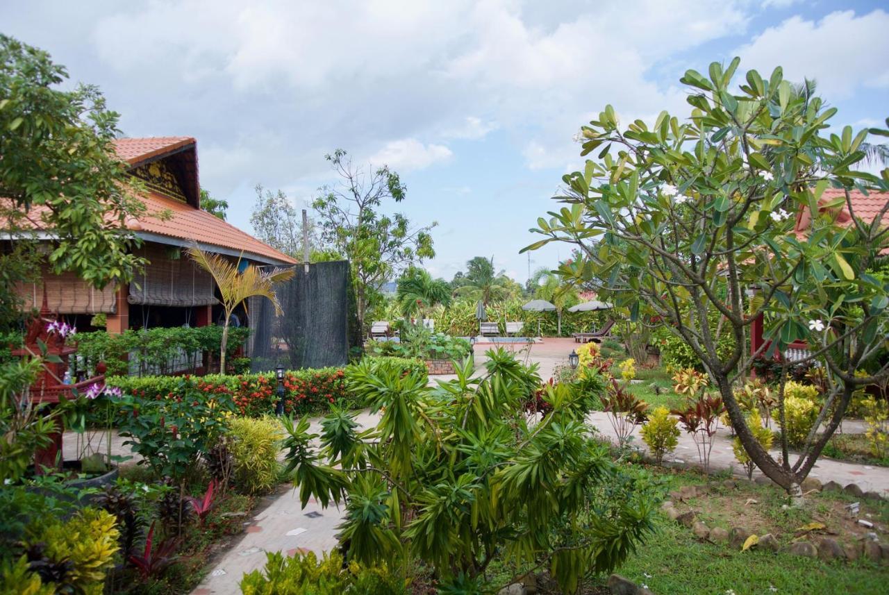Phoumrumduol Bungalow Kampot Exterior foto